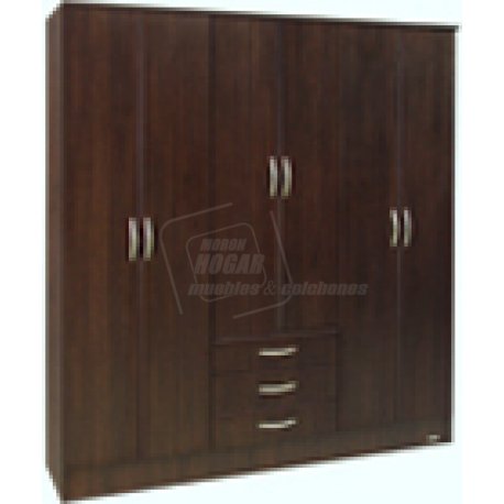 Placard 6 Puertas 3 Cajones Platinum