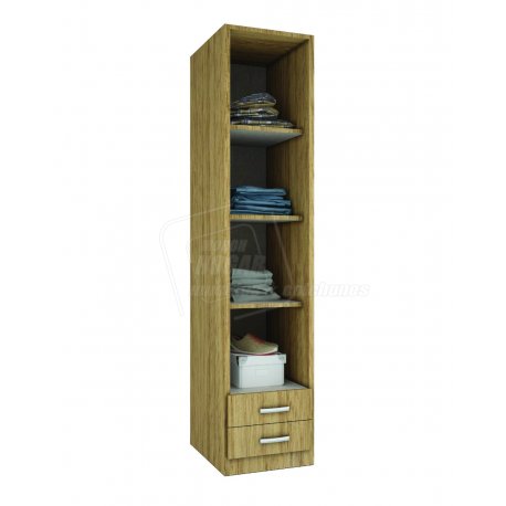 Placard 1 Puerta 2 Cajones con LLAVE