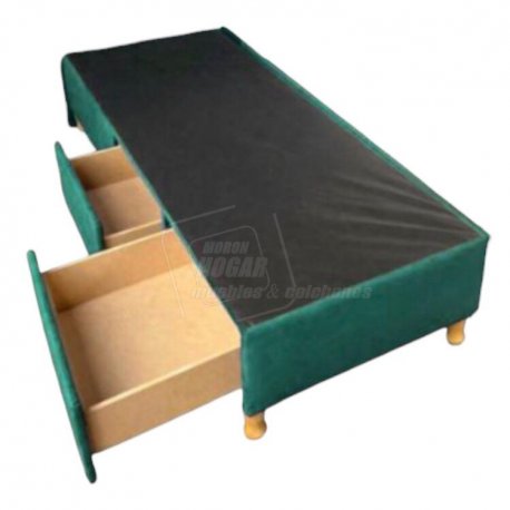 Sommier con 2 cajones 080x190
