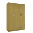 Placard 4 Puertas 2 Cajones con LLAVE