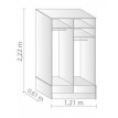 Placard Premium 181x222x61