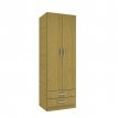 Placard - Organizador 2 Puertas 2 Cajones con LLAVE