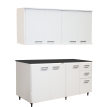 Conjunto de Cocina 160cm Blanco