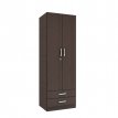 Placard - Organizador 2 Puertas 2 Cajones con LLAVE