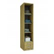 Placard 1 Puerta 2 Cajones con LLAVE