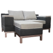 Sillon 2 Cuerpos Ultra reforzado con Camastro / Puff