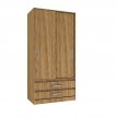 Placard 2 Puertas Corredizas 2 Cajones