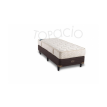 Colchón Topacio Marfil Alta Densidad 1 y 1/2 Plazas 100x190x21 Sensación ULTRA FIRME